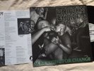 UNIFORM CHOICE Screaming For Change ORIGINAL 1986 US Vinyl LP Lyric Sheet VG+
