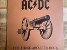 AC/DC – For Those About To Rock (We Salute You) LP  1981 Embossed Sleeve & Inner