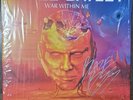 BLAZE BAYLEY ex Iron Maiden WAR WITHIN ME Gatefold Vinyl L.P Album. Signed NEW