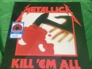 Metallica KILL 'EM ALL Vinyl. (Exclusive Red Vinyl.) (Ships Same Day)