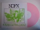 NOFX 15 YEARS GETTING LOADED A PERFECT GOVERNMENT HARDCORE PUNK PINK VINYL