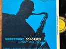 Sonny Rollins Saxophone Colossus EX  DG NJ Prestige Lp Tommy Flanagan Max Roach