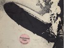 Orig '69 White Label Promo LED ZEPPELIN Self Titled s/t LP Hard Rock Psych