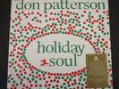 DON PATTERSON HOLIDAY SOUL 2015 NEW VINYL LP CHRISTMAS JAZZ Pat Martino