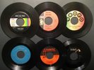 6 (SIX) VINTAGE CHRISTMAS THEMED 45s   MANY CLASSICS   MAKES A GREAT GIFT   LOOK