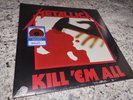 New Sealed METALLICA KILL EM ALL Limited Edition Exclusive Walmart RED Vinyl LP