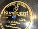 BLUES 78 Blind Lemon Jefferson Oil Well Blues/ Big Spender Blues Paramount VG