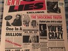 Guns N' Roses- GNR Lies SEALED 1988 US 1st Press LP Altered/Censored Cover CUT