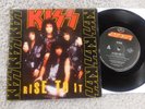 Kiss  - Rise To It/Silver Spoon -  1989 Australian Picture Sleeve PS 7