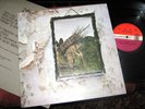 LED ZEPPELIN-   Led Zeppelin IV,  RARE 1971 UK PLUM/RED LP / inner...DECENT COPY