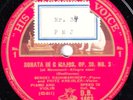Rachmaninoff; Kreisler. Beethoven (Violin sonata op. 30.3). HMV DB 1463-4 (2)
