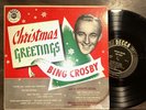 Bing Crosby Christmas Greetings VINYL 10