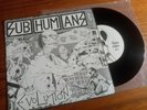 Subhumans – Evolution 1983 Vinyl, 7