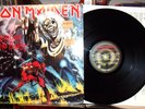 IRON MAIDEN The Number Of The Beast HARVEST LP VG+ with merch insert  VG+ vinyl