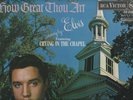 ELVIS PRESLEY   SOUTH AFRICA  LP  HOW GREAT THOU ART   BLACK RCA LABEL