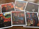 Guns n Roses Appetite for Destruction set of 6 lithographs locked n loaded