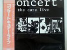 CURE CONCERT/THE CURE LIVE VAP 35130 25 JAPAN OBI INSERT VINYL LP