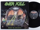 OVERKILL Under The Influence MEGAFORCE/ATLANTIC LP VG+/VG++ n