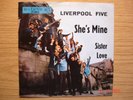LIVERPOOL FIVE She's Mine / Sister Love RCA-Victor 47-8816 HAMMERHARTER US-BEAT