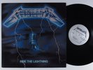 METALLICA Ride The Lighting MEGAFORCE LP VG+/NM 1st pressing w/merch insert n