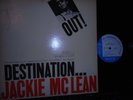 JACKIE MCLEAN DESTINATION OUT BLUE NOTE 84165 NY DG SIDE1 EAR VAN GELDER MONO OR