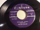 FIVE DOLLARS-FORTUNE 821-DOCTOR BABY/HARMONY OF LOVE-DETROIT DOO-WOP 45 R&B 1955