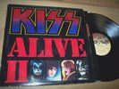 VG+ 1977 Kiss Alive II 2 LP Albums