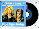 Johnny hallyday bye bye baby Vinyle mademoiselle PEP 9120