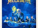 MEGADETH . rust in peace LP  Metallica Slayer Anthrax Exodus Kreator Carnivore