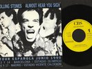 THE ROLLING STONES:RARE 7' PROMO TOUR 1990- SPAIN ONLY 1 SIDE RECORDED-GREAT SEE