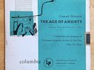 ANDY WARHOL Cover Age of Anxiety Leonard Bernstein Lukas Foss ML 4325