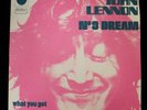 Rare John Lennon No. 9 Dream/What You Got-Apple 2C004-05.776 France Press W/PS