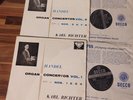 Handel Organ Concertos Volume 1 and 2 SXL 2187 SXL 2115 Decca Karl Richter