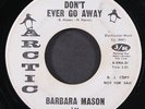 BARBARA MASON: i'm no good for you / don't ever go away ARCTIC 7