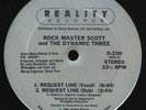 Rock Master Scott The Roof Is On Fire / Request Line RARE 80s Hip Hop NM+