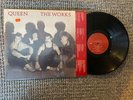 Queen Lp The Works 1984 N. M In Shrink  Original Press