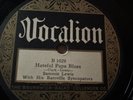 NM Sammie Lewis &The Bamville Syncopators- Hateful Papa Blues VOCALION 1029