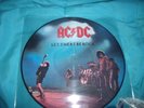 33T PICTURE DISC LET THERE BE ROCK  ACDC PARFAIT ETAT