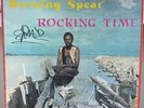 Roots Reggae Vinyl Record- BURNING SPEAR - Rocking Time LP  AUTOGRAPHED ORIG