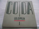 LED ZEPPELIN   CODA ** 1982 UK SWAN SONG LP