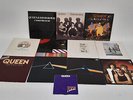 Selection Of Queen And Pink Floyd Albums And 12