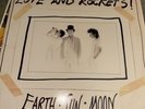 Love And Rockets - Earth Sun Moon LP (1987, Big Time) 6058-1-B, 1st Pressing.