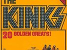 THE KINKS 20 Golden Greats Vinyl Record Album LP Ronco 1978 Ray Davies Rock Pop