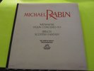 VHTF LP Angel 35484 Michael Rabin Wieniawski Conc. 1 Bruch Scottish Fantasy