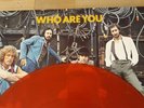THE WHO red VINYL  (transparent) LP ℗1978 Canada Classic Rock Stereo WHO ARE YOU