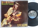 Stevie Ray Vaughan And Double Trouble - Live Alive - OG 1986 LP - EPIC  EX Vinyl