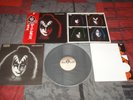 KISS GENE SIMMONS 1st PRESS JAPAN VINYL LP VIP-6578 POSTER COMPLETE Ace Paul
