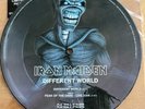 IRON MAIDEN - Different World / Fear Of The Dark - PICTUREDISC - UK Pressing