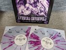 Avenged Sevenfold SOUNDING THE SEVENTH TRUMPET Clear Purple Splatter Vinyl 2 LP