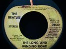 THE BEATLES The Long And Winding Road NMint 45 APPLE #2832 (All Rights Reserved)